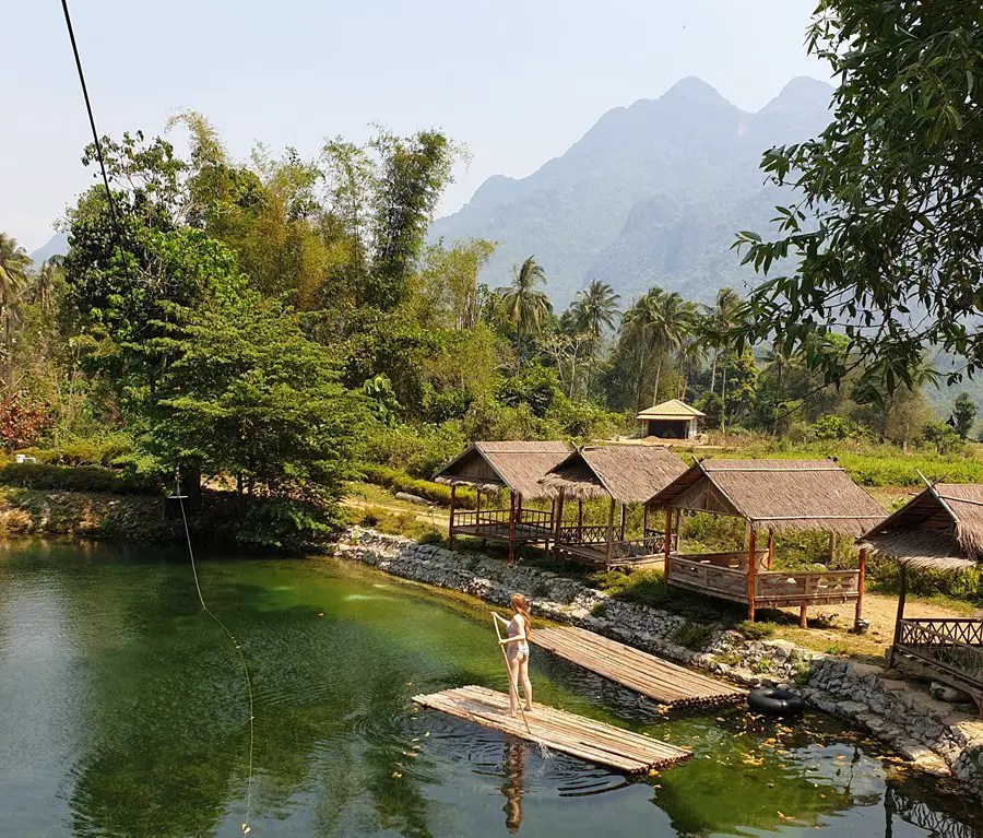 Valentine's day in Vang Vieng, Laos.